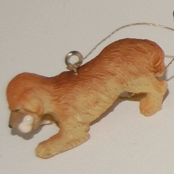 Set of 5 Puppy Figurine Charms - Picture 2 of 7